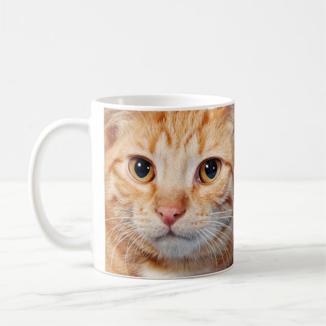 Bästa kattpappa-foto  kaffemugg (Vänster)