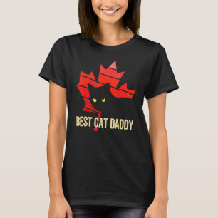 Bästa kattpappa kanadensisk lönn Glad Canada Day V T Shirt