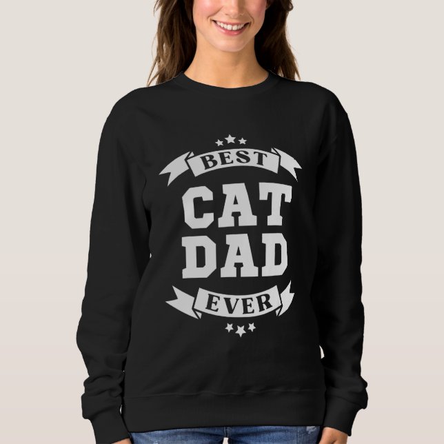 Bästa kattpappa någonsin 2 t shirt (Framsida)