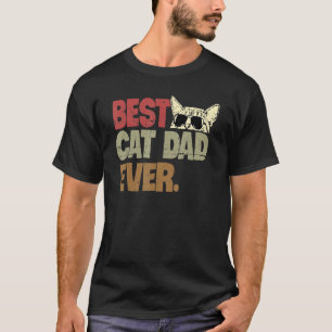 Bästa kattpappa någonsin Fars dag Kattpappa 1 T Shirt