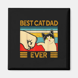 Bästa kattpappa någonsin Fars dag-present Kattpapp Magnet