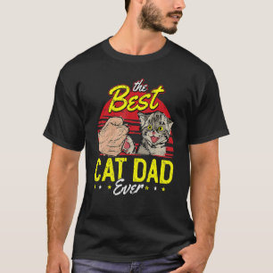 Bästa kattpappa någonsin Fars dag Söt kattunge Kit T Shirt
