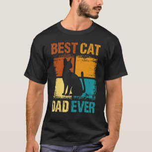 Bästa kattpappa någonsin för män, fars dag, rolig t shirt