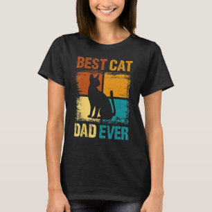 Bästa kattpappa någonsin för män, fars dag, rolig t shirt