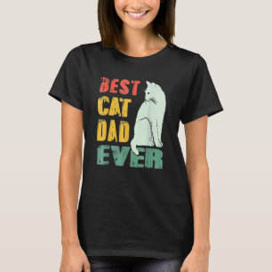 Bästa kattpappa någonsin Katt Fars dag 3 T Shirt