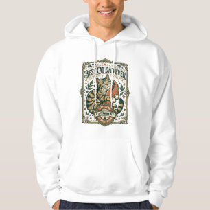 Bästa kattpappa någonsin Kattmamma Pappa Förälder  Hoodie