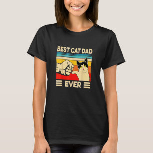 Bästa kattpappa någonsin Kattpappa Fars dag T Shirt