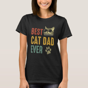 Bästa kattpappa någonsin Kattpappa T Shirt
