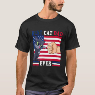 Bästa kattpappa någonsin Pappa Fars dag Fader Cita T Shirt
