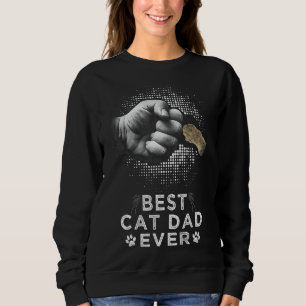 Bästa kattpappa någonsin Pappa & kattunge tass kny T Shirt