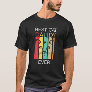 Bästa kattpappa någonsin Pappa Liten katt Tass Ret T Shirt