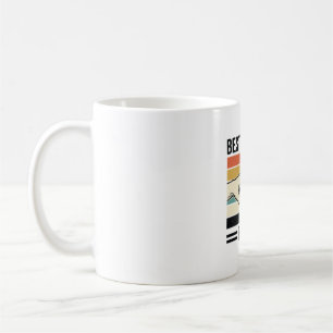 Bästa kattpappa någonsin Retro kattfistbump skjort Kaffemugg