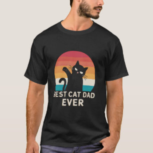 Bästa kattpappa någonsin Rolig kattälskare Män Äg T Shirt