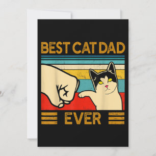 Bästa kattpappa någonsin Rolig kattpappa Inbjudningar