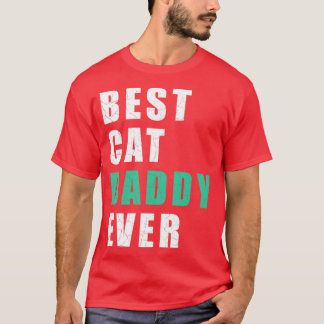 bästa kattpappa någonsin t shirt