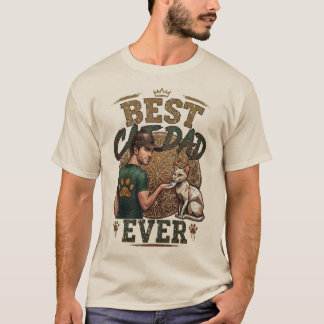 Bästa kattpappa någonsin T-shirt