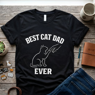 Bästa kattpappa någonsin Unikt present till kattäl T Shirt