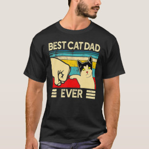 Bästa kattpappa någonsin Vintagekatter T Shirt