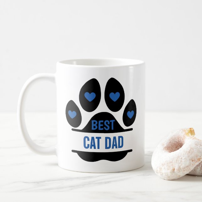 Bästa Kattpappas Klöstavlor Kaffemugg (Med munk)