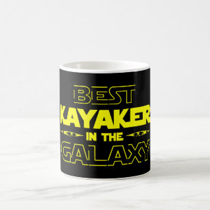 Bästa Kayaker i Galaxy Kaffemugg