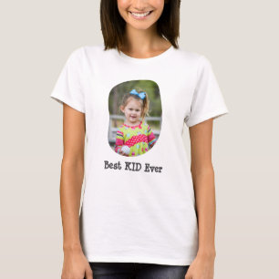 Bästa KID-nummer någonsin ladda upp familjfotot T Shirt