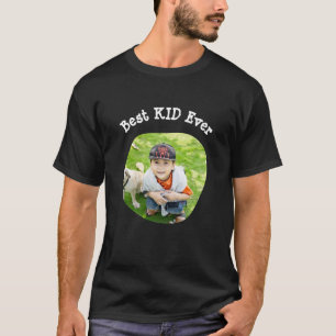 Bästa KID:t Överför någonsin fotot i din kvadratfa T Shirt