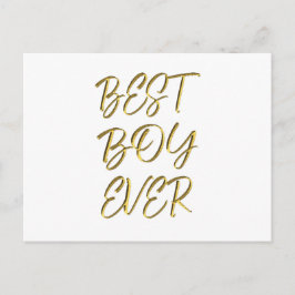 Bästa killen någonsin vykort