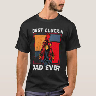 Bästa kluckande pappa någonsin Kycklingpappa Cool T Shirt