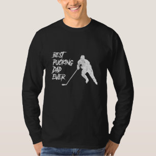 Bästa knackande Pappa någonsin Hockey Fars dag Gif T Shirt