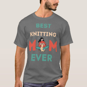 BÄSTA KNITTERING AV MAMMA ÖVER 167 T SHIRT