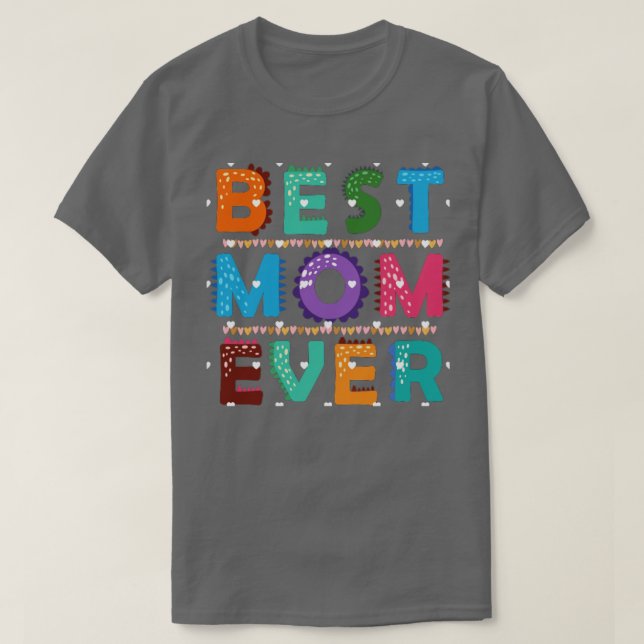 Bästa Knitting Mamma någonsin79 T Shirt (Design framsida)