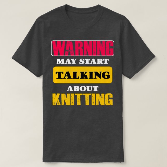 Bästa Knitting Mamma någonsin (15) T Shirt (Design framsida)