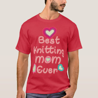 Bästa Knitting Mamma någonsin 308 T Shirt