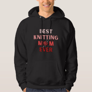 Bästa Knitting Mamma någonsin 31 Hoodie