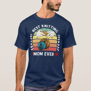 Bästa Knitting Mamma någonsin 355 T Shirt