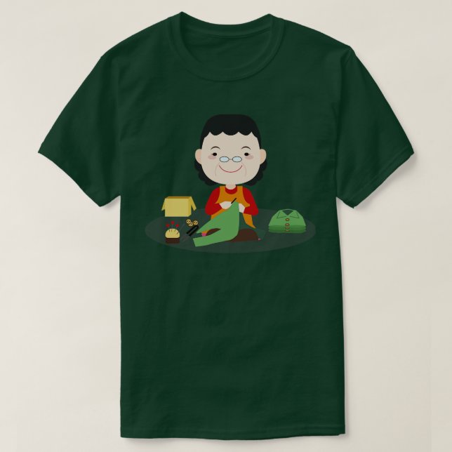 Bästa Knitting Mamma någonsin 388 T Shirt (Design framsida)
