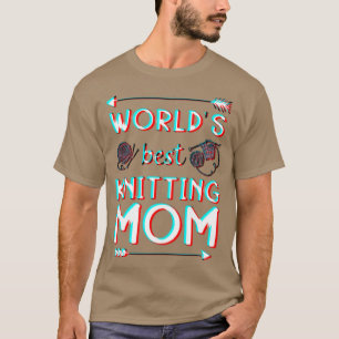 Bästa Knitting Mamma någonsin 434 T Shirt