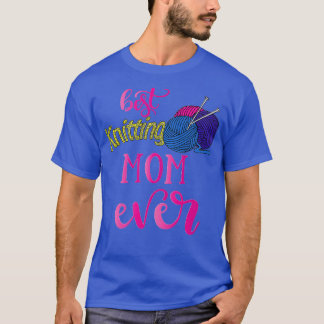 Bästa Knitting Mamma någonsin 439 T Shirt