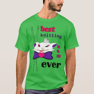 Bästa Knitting Mamma någonsin 454 T Shirt
