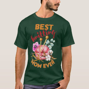Bästa Knitting Mamma någonsin 504 T Shirt