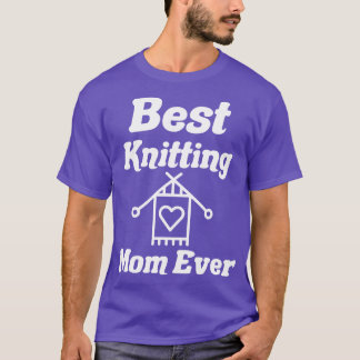 Bästa Knitting Mamma någonsin 512 T Shirt