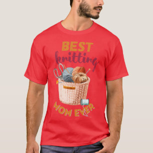 Bästa Knitting Mamma någonsin 525 T Shirt