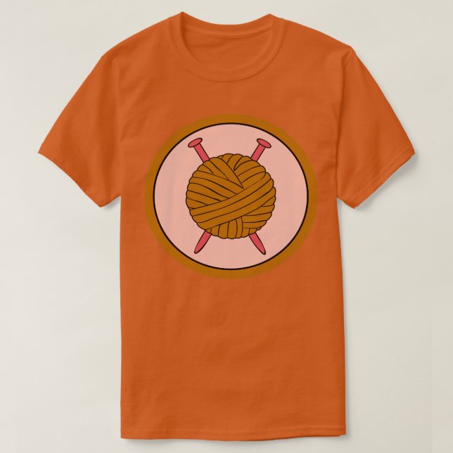 Bästa Knitting Mamma någonsin 540 T Shirt (Design framsida)