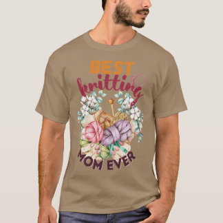 Bästa Knitting Mamma någonsin 598 T Shirt