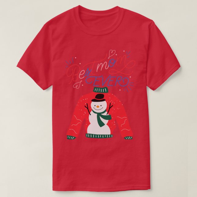 Bästa Knitting Mamma någonsin rolig design Knittin T Shirt (Design framsida)