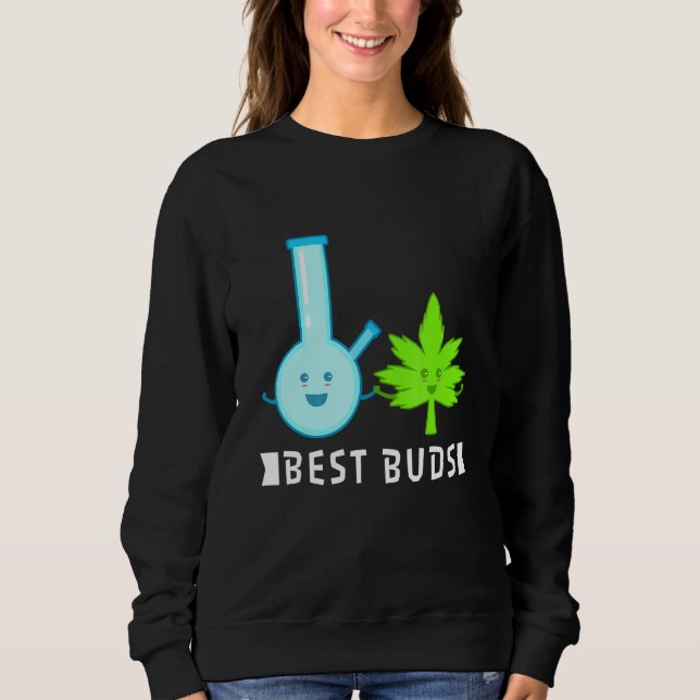 Bästa knop ogräs 2 t shirt (Framsida)