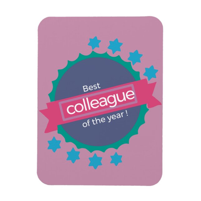 Bästa kollega, jobbgåva magnet (Vertikal)