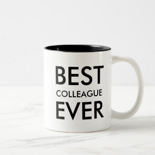 Bästa kollegue någonsin Lämnar Office Gift Två-Tonad Mugg