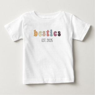 Bästa kompis barntröja, Baby Buddies Tröjor, Nyföd T Shirt