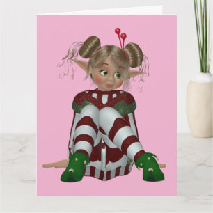 BÄSTA KOMPIS BÄSTA VÄN BFF ÄLV FLICKA KORT